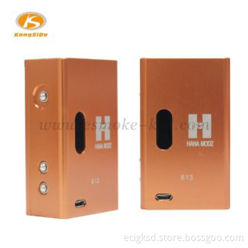 2014 new design hot selling e-cigarette HANA DNA 20W box mod